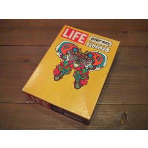 ビンテージ70's☆Peter Max LIFEパズルLOVE☆ピーターマックスヒッピー