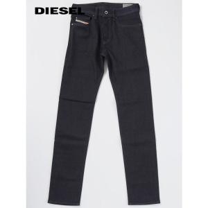 W27L32/新品 DIESEL ディーゼル ジーンズ ストレッチ デニム メンズ ブランド BUSTER 0607A ネイビー｜cpdonline-store