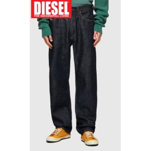 W33×L32/ディーゼル DIESEL ジーンズ デニム ブランド メンズ ストレート ボタンフラ...