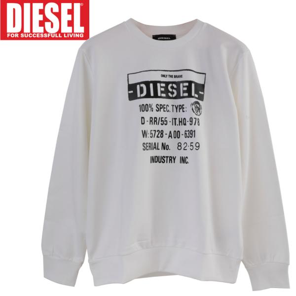 XL/新品 DIESEL ディーゼル プルオーバー トレーナー スウェット SGIRKS3-100 ...