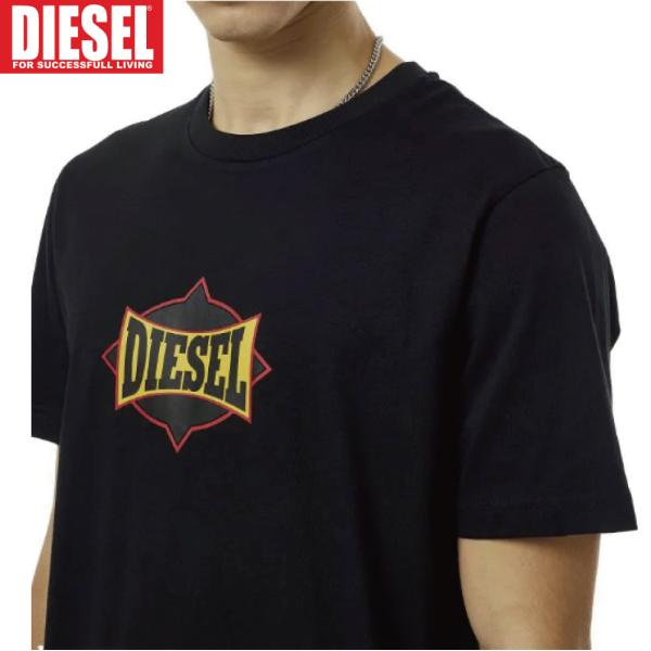 XL/新品 DIESEL グラフィック ロゴ Tシャツ JUST-C13 メンズ レディース ブラン...