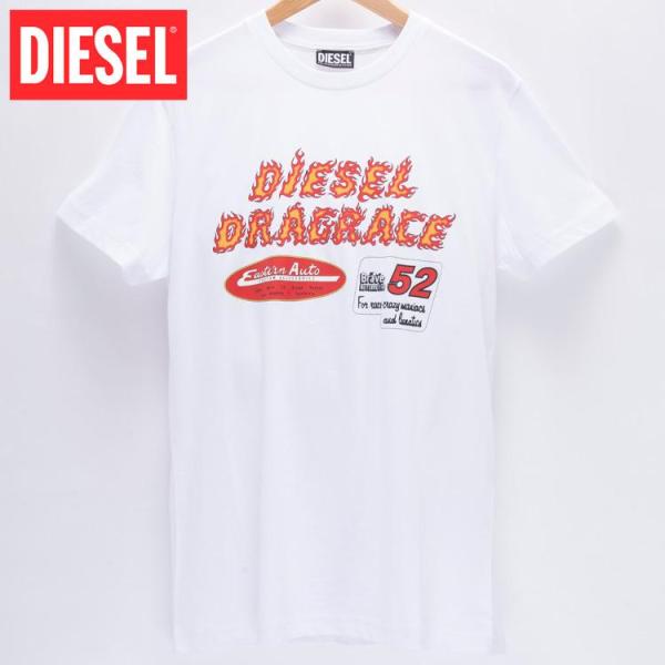 XXL/新品 DIESEL グラフィック ロゴ Tシャツ DIEGOR-C7 メンズ レディース ブ...