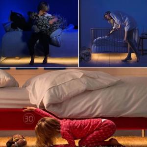 人感 センサー 2m LED テープ ライト 手元 夜間 クローゼット