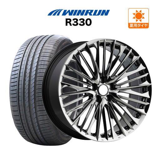 20インチ 8.5J 114.3 ホイール 4本 ヴァルド ジェニュインライン F-001 ウインラ...