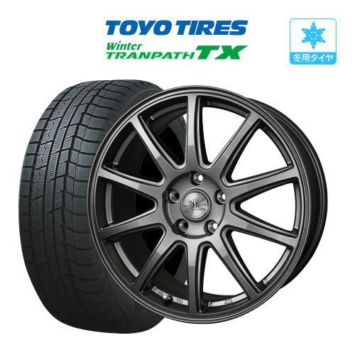 スタッドレス タイヤ ホイール 4本 5穴114 SP10 TOYO ウィンタートランパス TX 2...