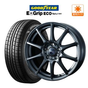 サマータイヤ ホイール4本セット ウェッズ ヴェルヴァ チャージ グッドイヤー エフィシエント グリップ エコ EG01 185/65R15 シエンタ 10系｜cpm