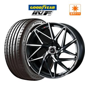 サマータイヤ ホイール 4本セット ウェッズ レオニス IT グッドイヤー イーグル RV-F  245/35R20｜cpm