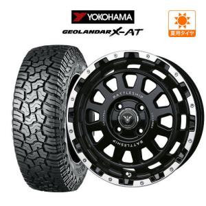 サマータイヤ ホイール 4本セット BADX ロクサーニ バトルシップ ネオ YOKOHAMA ジオランダー X-AT (G016) 155/65R14｜cpm