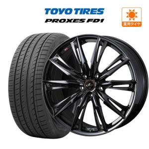 サマータイヤ ホイール 4本セット ウェッズ レオニス GX BLACK METAL EDITION TOYO プロクセス FD1  245/35R20｜cpm