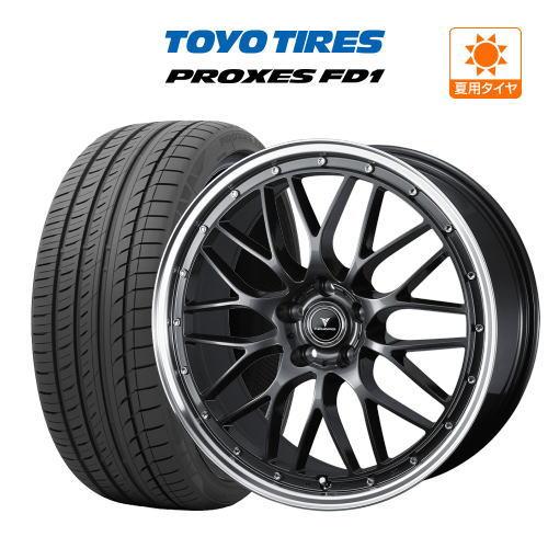 20インチ 8.5J 114.3 ホイール 4本 ウェッズ ノヴァリス アセット M1 TOYO プ...