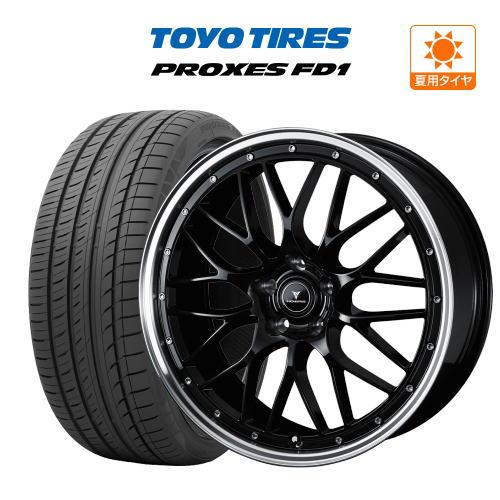 20インチ 8.5J 114.3 ホイール 4本 ウェッズ ノヴァリス アセット M1 TOYO プ...
