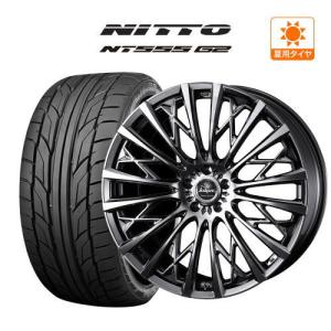 【美品】ウェッズ タイヤホイールセット/22インチ WEDS（ウェッズ） 22インチ ホイール 9.0J 5穴114.3 クレンツェ