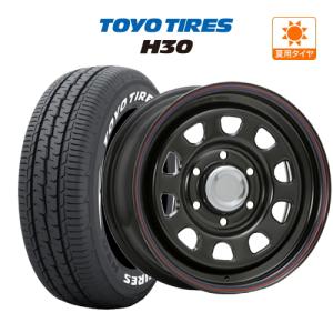 DAYTONA(デイトナ) D300 マットブラック 15インチ【厳選輸入195/80R15