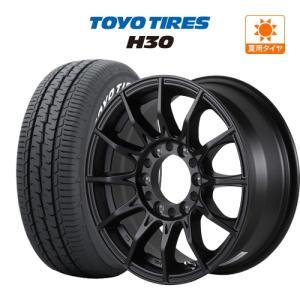 キャラバン新車外し　4本　YOKOHAMA 195/80R15 ホイールセット NV350 キャラバン ホイール 4本 トピー ランドフット SWZ グッドイヤー