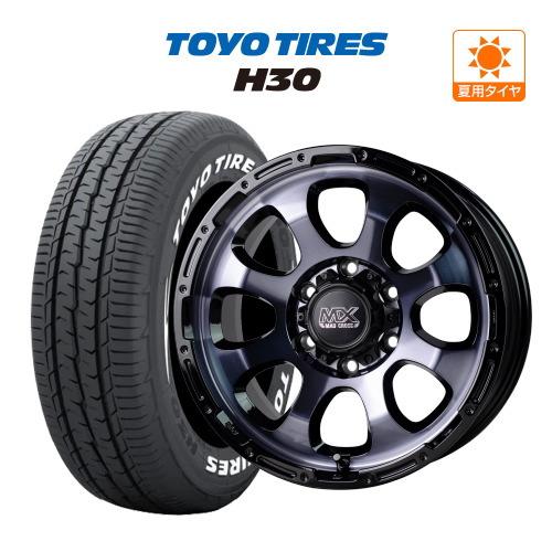 200系 ハイエース ホイール 4本セット ホットスタッフ マッドクロス グレイス TOYO TOY...