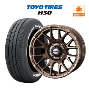 200系 ハイエース ホイール 4本セット ウェッズ マッドヴァンス 08 TOYO H30 215/65R16｜cpm