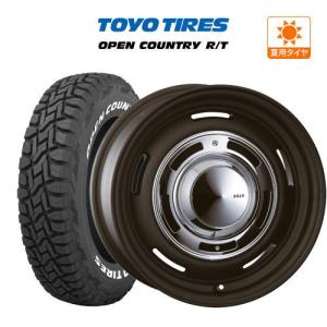 200系 ハイエース ホイール 4本セット クリムソン ディーン クロスカントリー TOYO オープンカントリー R/T  215/65R16｜cpm