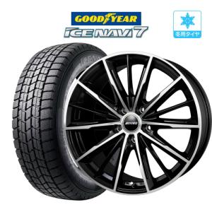 【2024年製】スタッドレス タイヤ ホイール 4本 7.0J 5穴114.3  AMD G-Line SP グッドイヤー アイスナビ7 195/60R17 60系プリウス