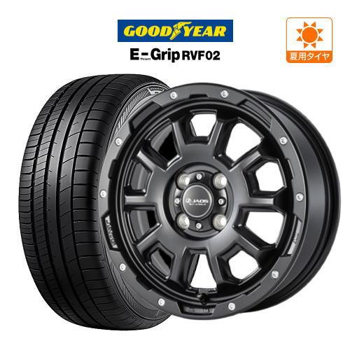 夏タイヤ ホイール 4穴 pcd100 4本 JAOS ジャオス アダマス BL5 グッドイヤー R...