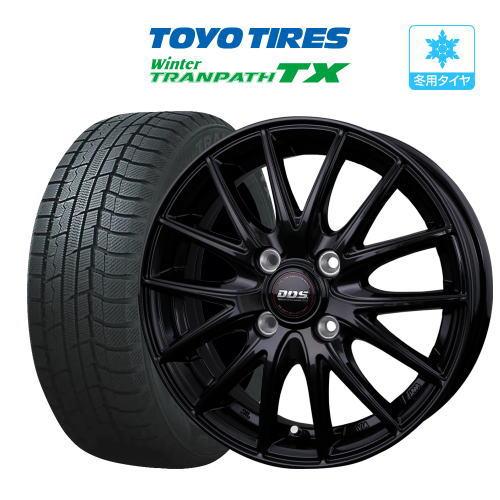 スタッドレス タイヤ ホイール 4本 15インチ 4穴 pcd100 DOS RP-7 TOYO ウ...