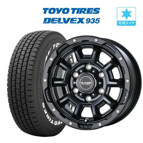 スタッドレス タイヤ ホイール 4本 6穴139 ジャオス アダマス BL5 TOYO デルベックス...