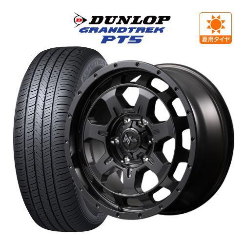 サマータイヤ ホイール 4本 6穴139 MID ナイトロパワー M7 ファランクス DUNLOP ...