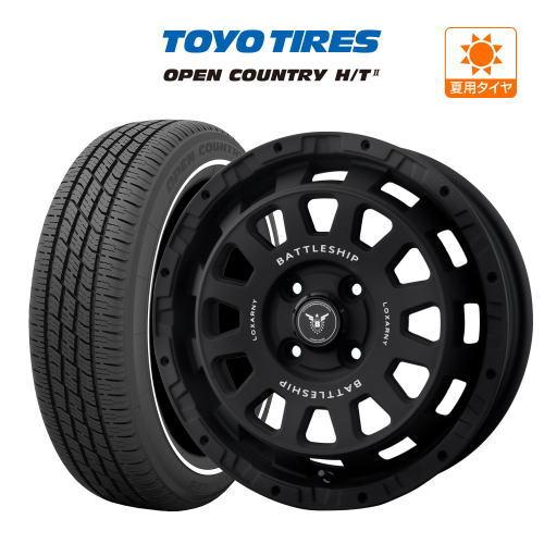 サマータイヤ ホイール 4本 4穴 pcd100 4本 バトルシップ ネオ TOYO オープンカント...