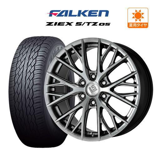 サマータイヤ ホイール 4本 6穴139 ワーク LS バサラ SUV LX ファルケン ZIEX ...