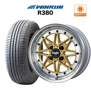 サマータイヤ ホイール 4本セット ワーク エクイップ 03 WINRUN ウインラン R380 155/65R14