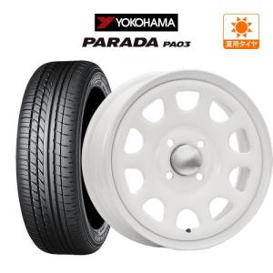 PARADA ヨコハマ パラダ PA03 165/55R14 95/93N ブラックレター サマー