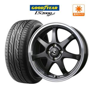 サマータイヤ ホイール 4本セット BADX エスホールド S-7S グッドイヤー LS2000 ハイブリッド2 165/50R15｜cpm