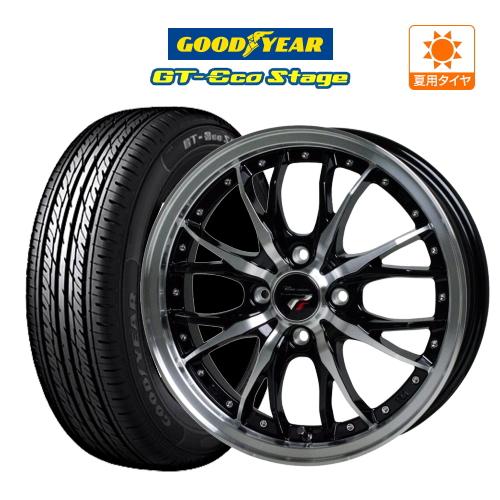 サマータイヤ ホイール 4本 ホットスタッフ プレシャス HM-3 グッドイヤー GT-エコ ステー...