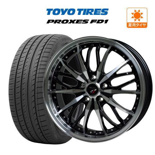 20インチ 8.5J 114.3 ホイール 4本 ホットスタッフ プレシャス HM-3 TOYO プ...