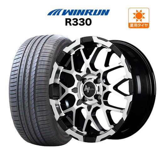 サマータイヤ ホイール 4本 MID ナイトロパワー M28 バレット KC ウインラン R330 ...