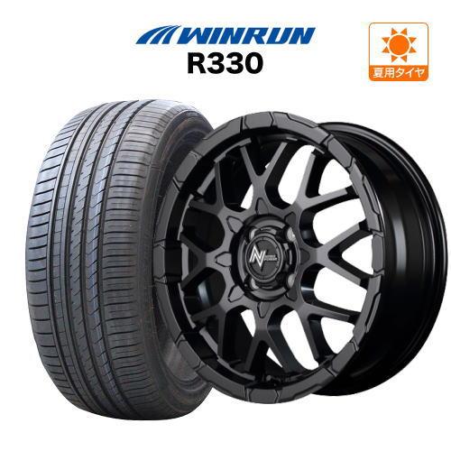 サマータイヤ ホイール 4本 MID ナイトロパワー M28 バレット KC ウインラン R330 ...