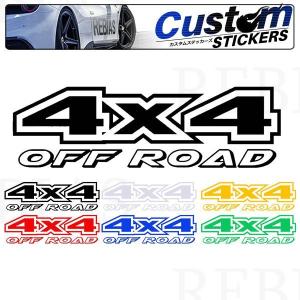 4×4 OFFROAD ステッカー オフロード 四駆 クロカン アウトドア