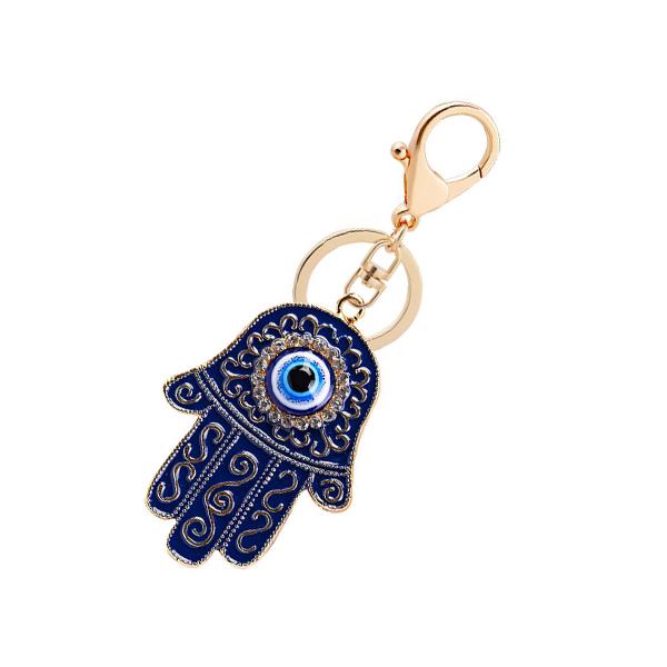 魔除け ワイズマンハンド2 キーホルダー ハムサ 魔法使い お守り ジュエル