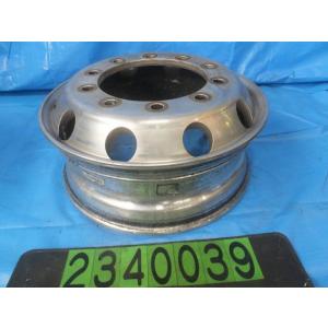 ◇いすゞ ギガ QKG-CYL77A アルミホイール 22.5インチ フロント NO.281975【...