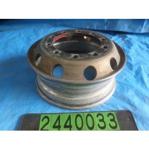 ◇ふそう スーパーグレート FU54VZ アルミホイール 22.5インチ NO.296660【個人宅...