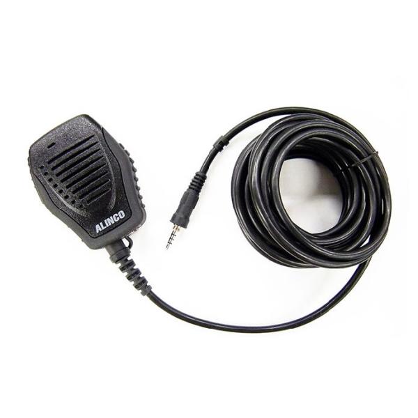 EMS-100　防水型スピーカーマイク 5mストレートケーブル 1軸4極ねじ込み（EMS100）【対...