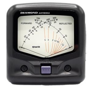 第一電波工業 SX-600 1.8〜525MHz 通過形SWRパワー計 + OHM-MM50H 半田