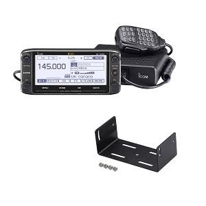【美品】ID-5100 (20W)　エアバンドSPセット ICOM ID-5100エアSP（20W）+車載ブラケット+液晶保護シート