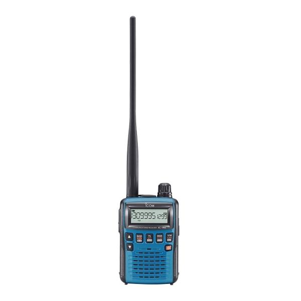 IC-R6 （ICR6） メタリックブルー 【全国版】アイコム■液晶保護シート■プレゼント！受信改造...