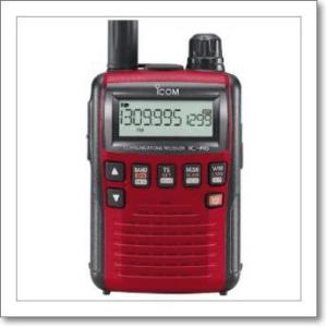 IC-R6メタリックレッド/エアバンドSPVER.2 + 液晶保護シート + OHM-SJ-06■I...