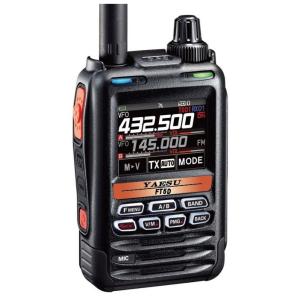 CS-FT5D-01 BLACK/onORANGE-GRADATION『FT5D/YAESU』本体銘...