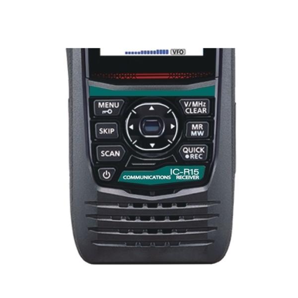 CS-ICR15-ORIBE-GREEN-02　緑：織部  IC-R15用カラーシート ※無線機本体...