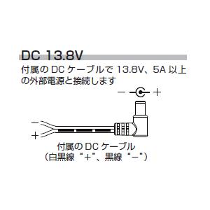 T9028881　FTX-1  Field用　付属DCケーブル