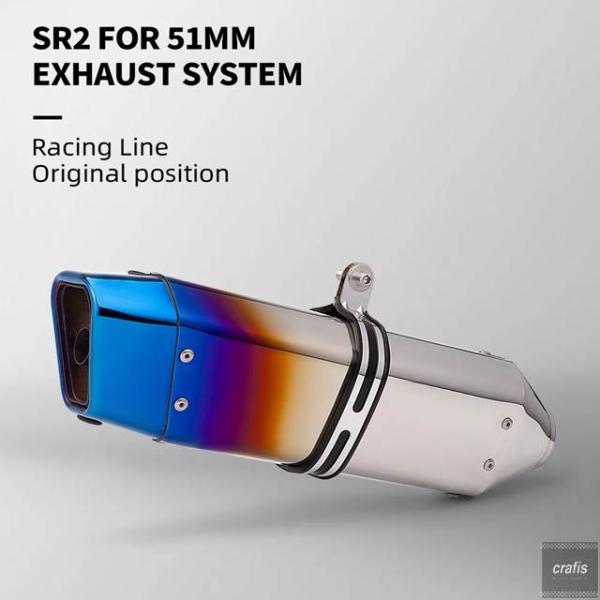 並行輸入品 オートバイマフラー R3 MT07 FZ1 R6 R15 ZX6R ZX10 Z900 ...