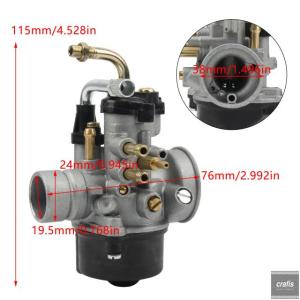 並行輸入品 12mm 17.5mm キャブレタ...の詳細画像1