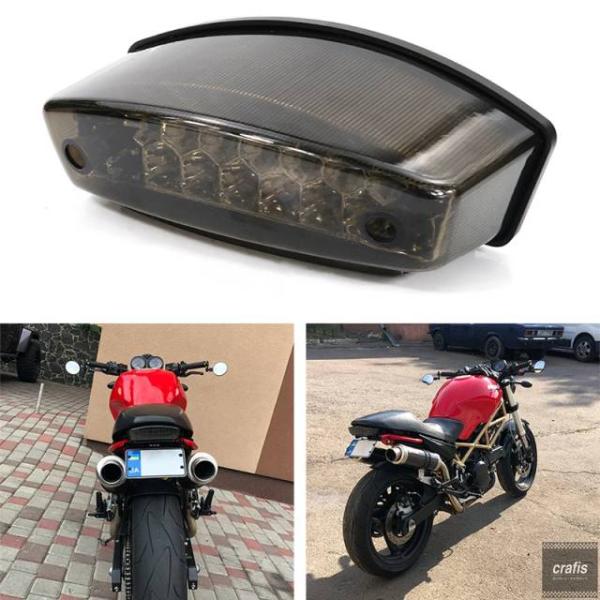 並行輸入品 3 線式 LED テールライト ブレーキ テールライト テール リアライト Ducati...